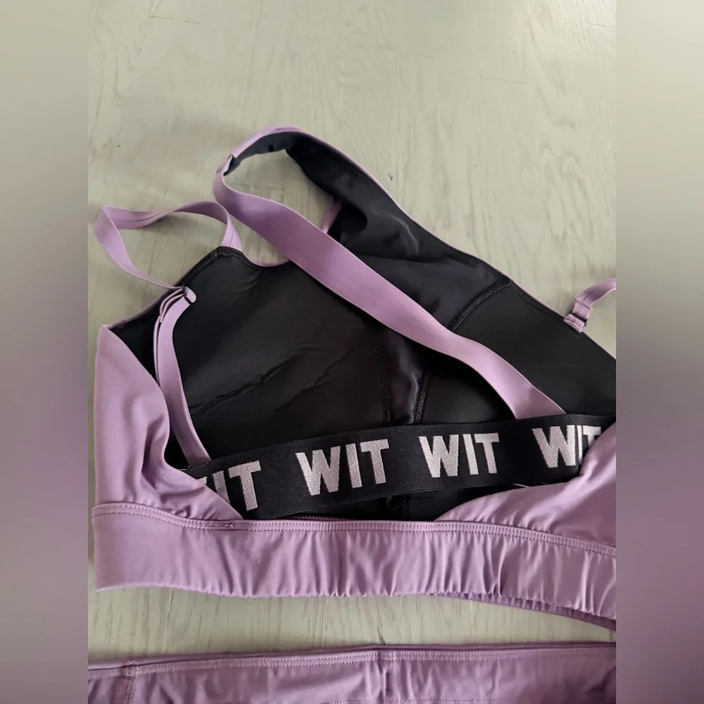 Three Sets of Stylish Activewear Biker Shorts and Sports Bras with Hoodie - Picture 13 of 16